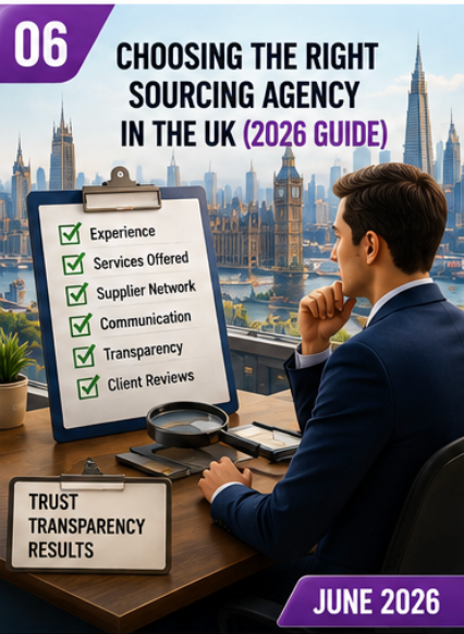 Import sourcing agent providing supplier sourcing, negotiation, quality inspection, logistics coordination, and after-sales support.
